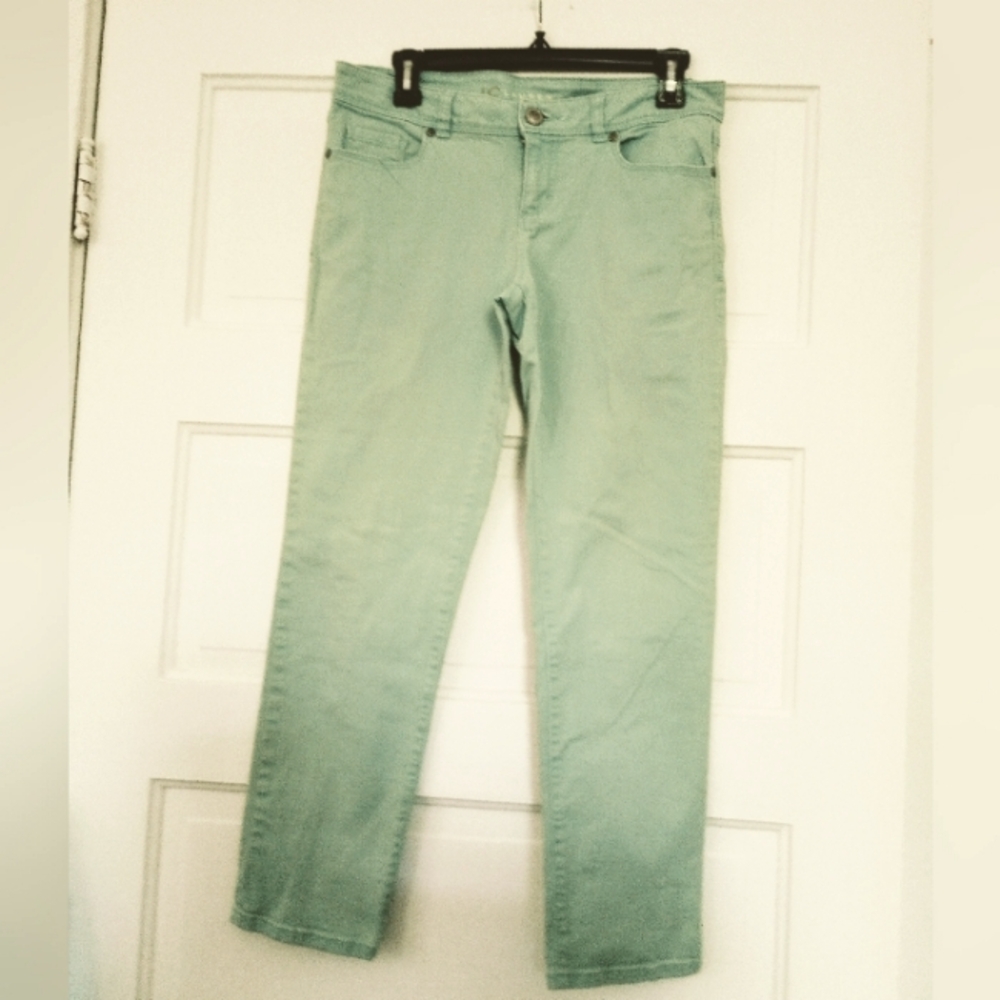 Lauren Conrad lt green pants